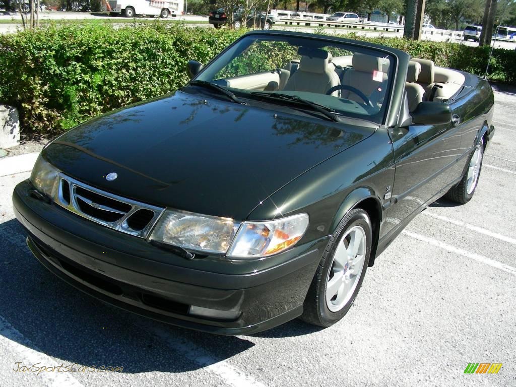 Graphite Green Metallic / Sand Beige Saab 9-3 SE Convertible Graphite Green Metallic / Sand Beige Saab 9-3 SE Convertible