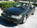 Saab 9-3 SE Convertible Graphite Green Metallic photo #1
