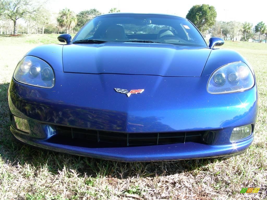 2005 Corvette Coupe - LeMans Blue Metallic / Steel Grey photo #6