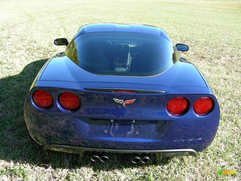 2005 Corvette Coupe - LeMans Blue Metallic / Steel Grey photo #11