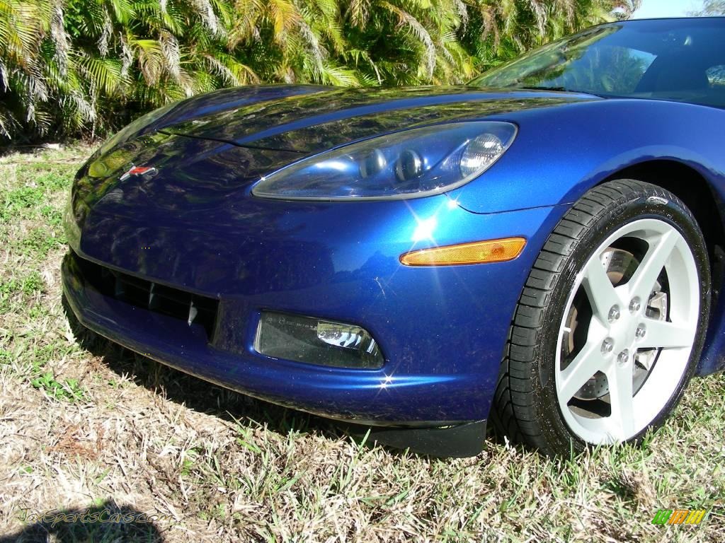 2005 Corvette Coupe - LeMans Blue Metallic / Steel Grey photo #14