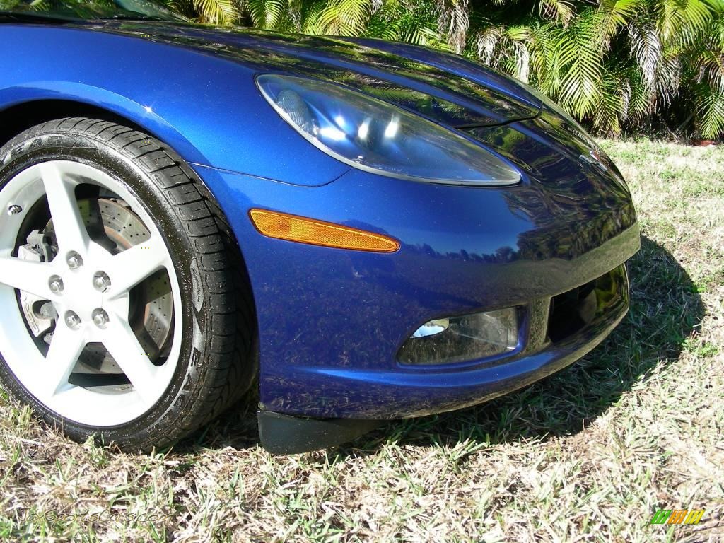 2005 Corvette Coupe - LeMans Blue Metallic / Steel Grey photo #15