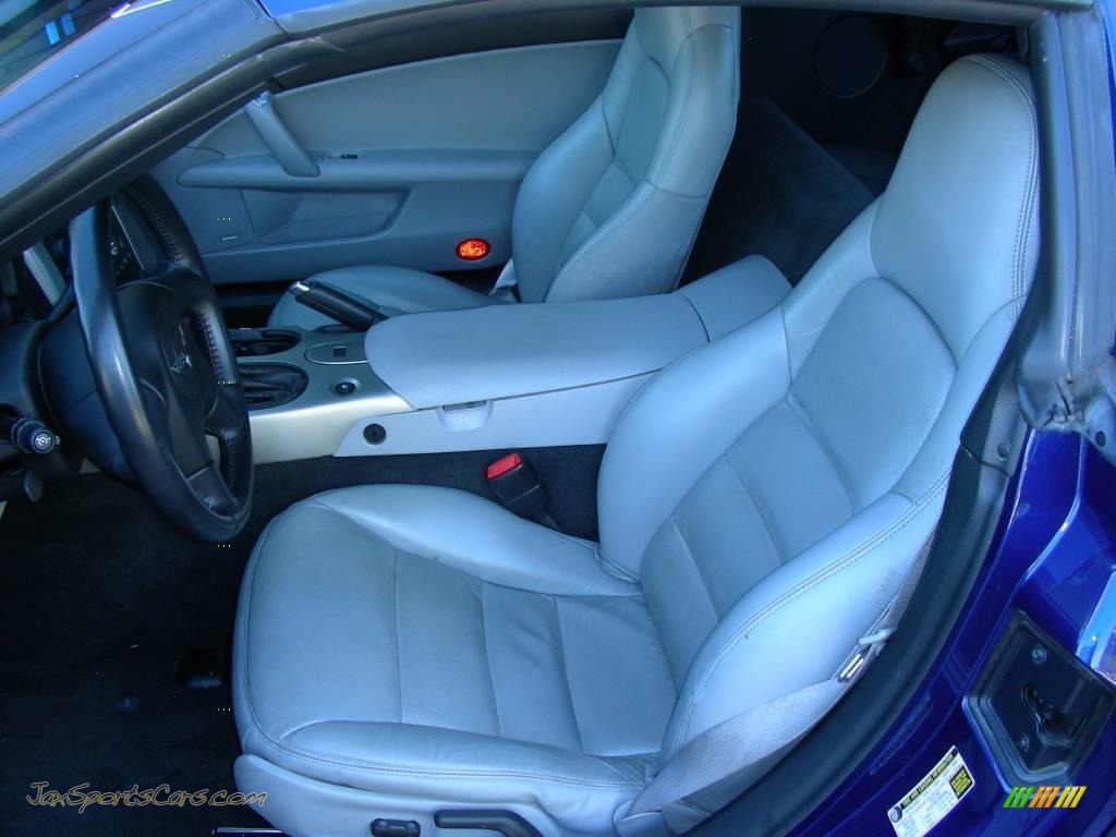 2005 Corvette Coupe - LeMans Blue Metallic / Steel Grey photo #16