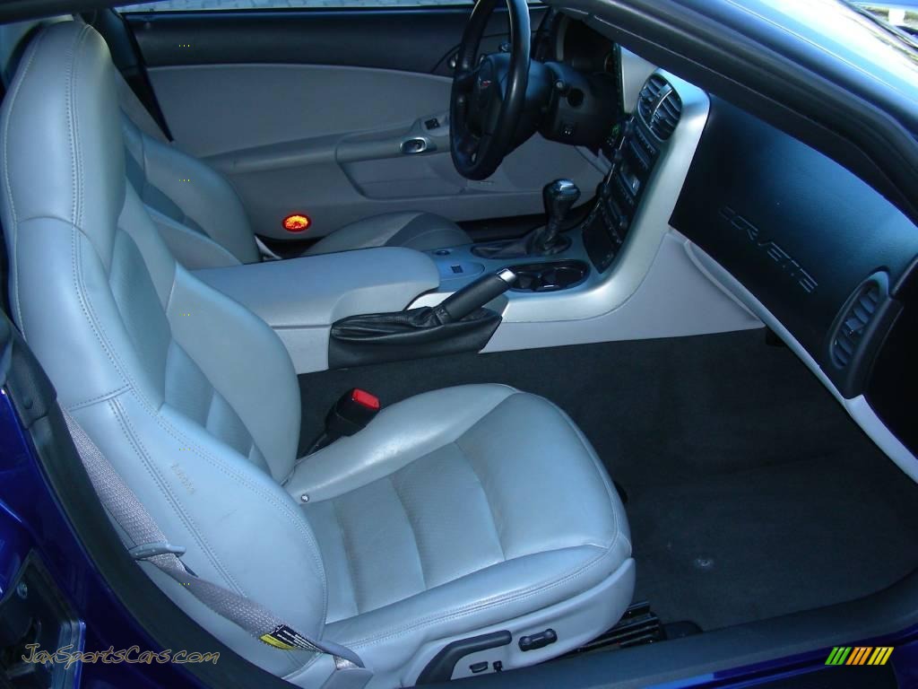 2005 Corvette Coupe - LeMans Blue Metallic / Steel Grey photo #18