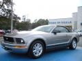 Ford Mustang V6 Deluxe Convertible Vapor Silver Metallic photo #1