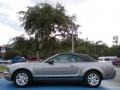 Ford Mustang V6 Deluxe Convertible Vapor Silver Metallic photo #2
