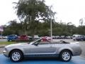 Ford Mustang V6 Deluxe Convertible Vapor Silver Metallic photo #13