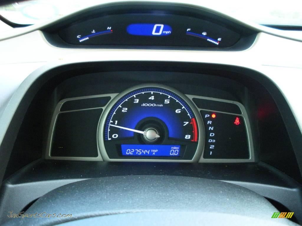 2008 Civic LX Sedan - Borrego Beige Metallic / Ivory photo #19