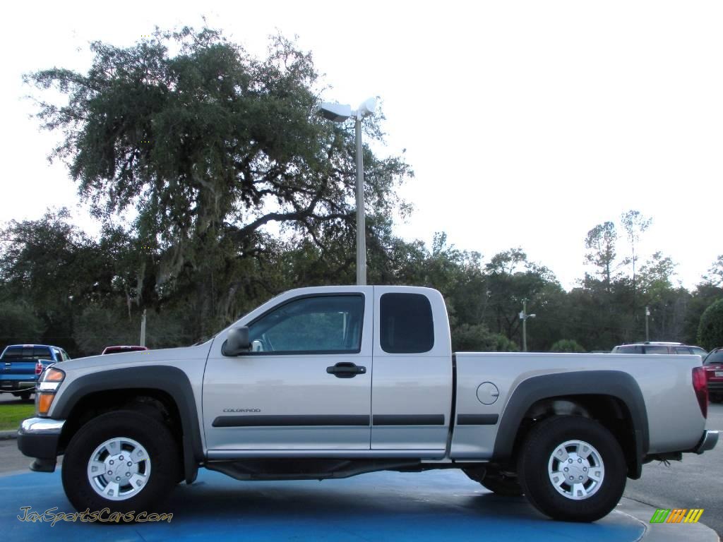2004 Colorado Z71 Extended Cab - Silver Birch Metallic / Sport Pewter photo #2