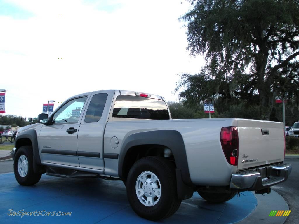 2004 Colorado Z71 Extended Cab - Silver Birch Metallic / Sport Pewter photo #3