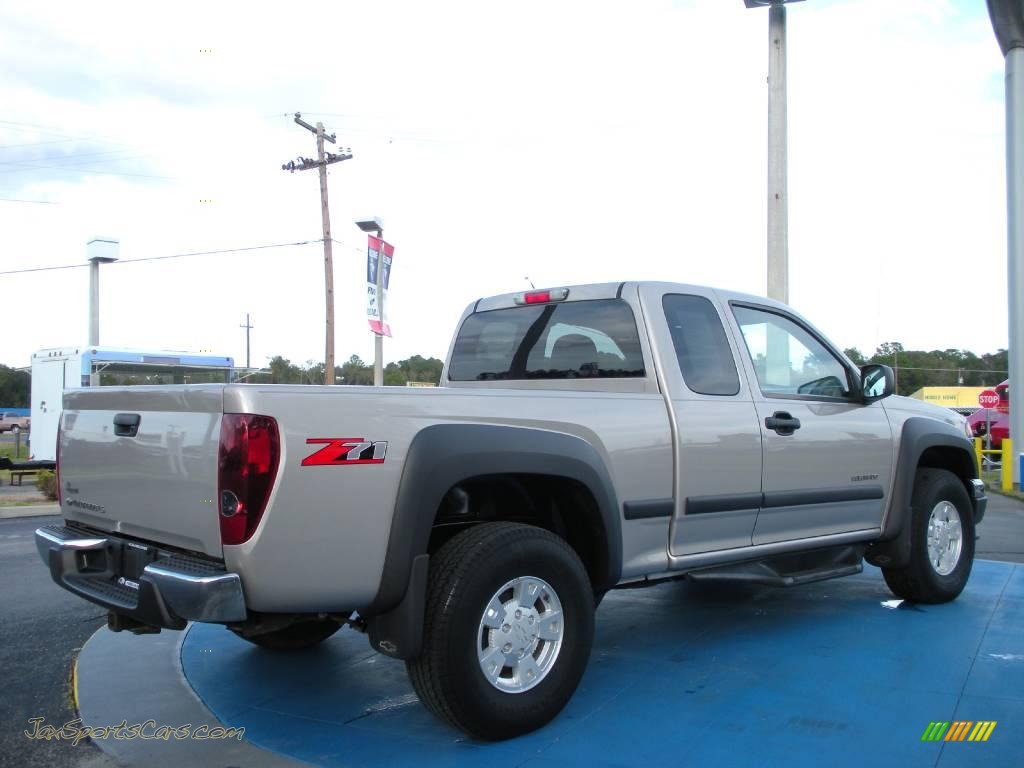 2004 Colorado Z71 Extended Cab - Silver Birch Metallic / Sport Pewter photo #5
