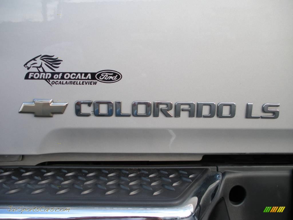 2004 Colorado Z71 Extended Cab - Silver Birch Metallic / Sport Pewter photo #9