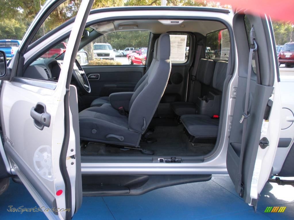2004 Colorado Z71 Extended Cab - Silver Birch Metallic / Sport Pewter photo #13
