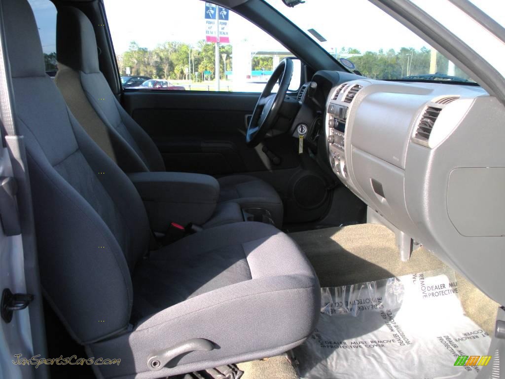 2004 Colorado Z71 Extended Cab - Silver Birch Metallic / Sport Pewter photo #15