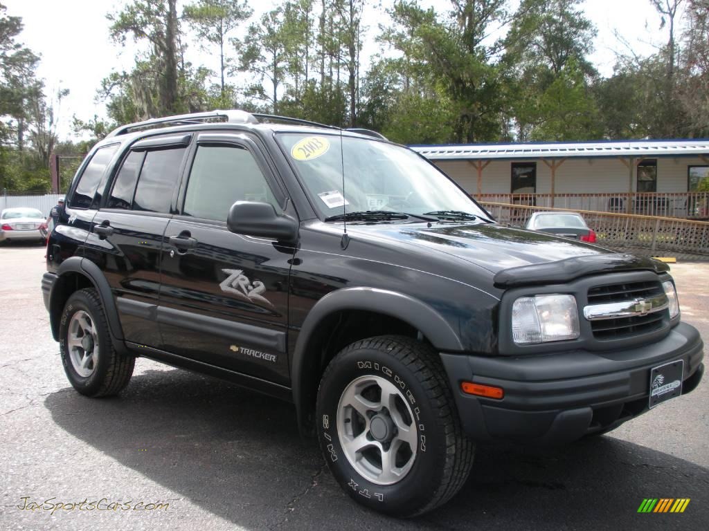 2003 Tracker ZR2 4WD Hard Top - Black / Medium Gray photo #7