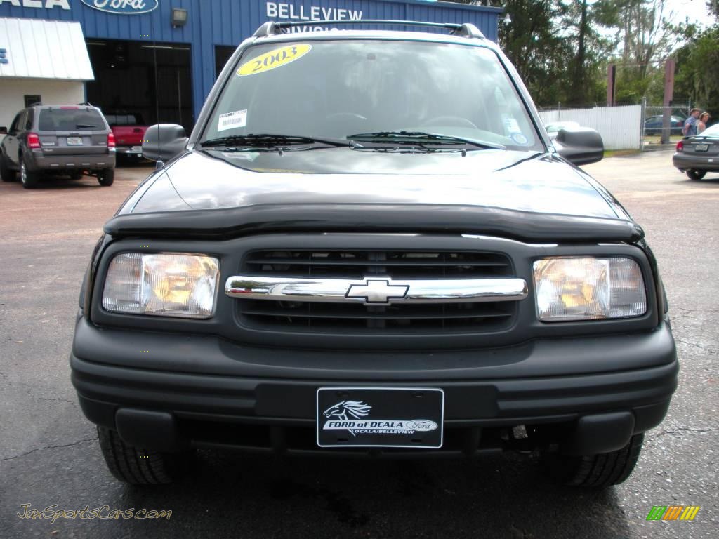 2003 Tracker ZR2 4WD Hard Top - Black / Medium Gray photo #8