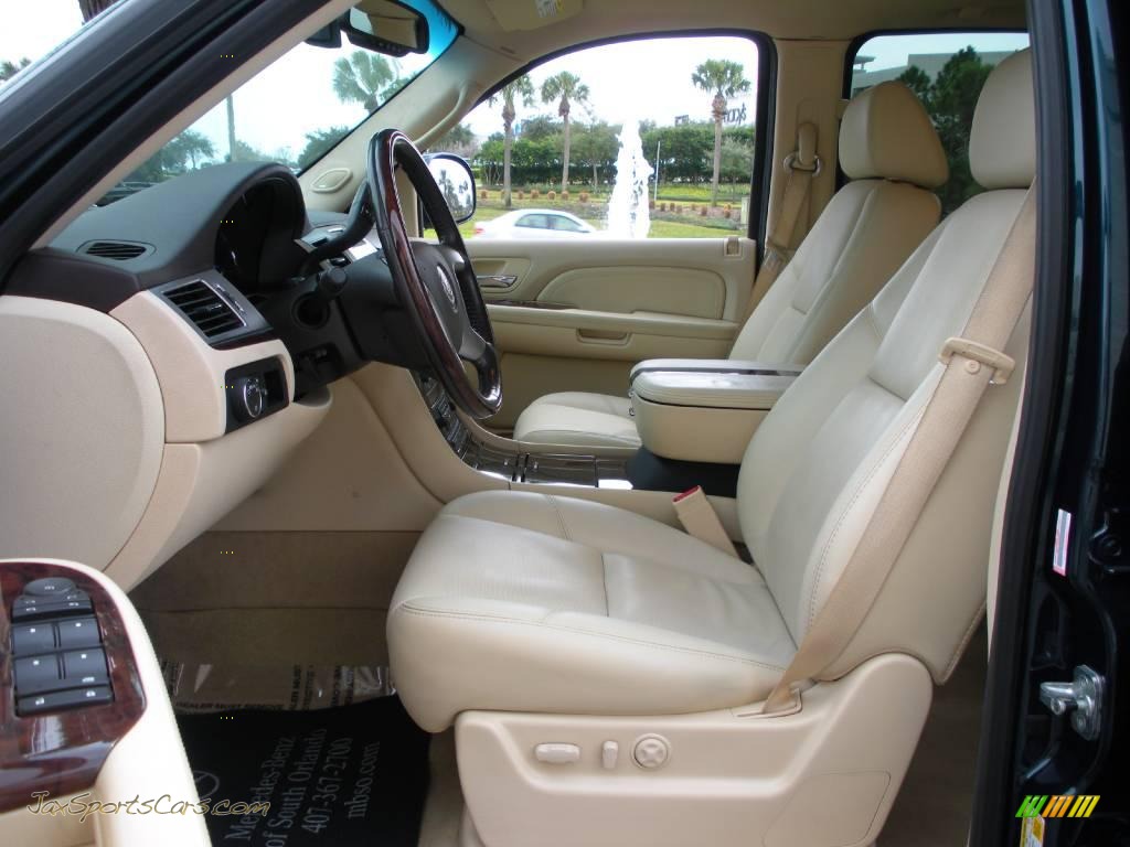 2007 Escalade EXT AWD - Blue Chip / Cocoa/Light Cashmere photo #11