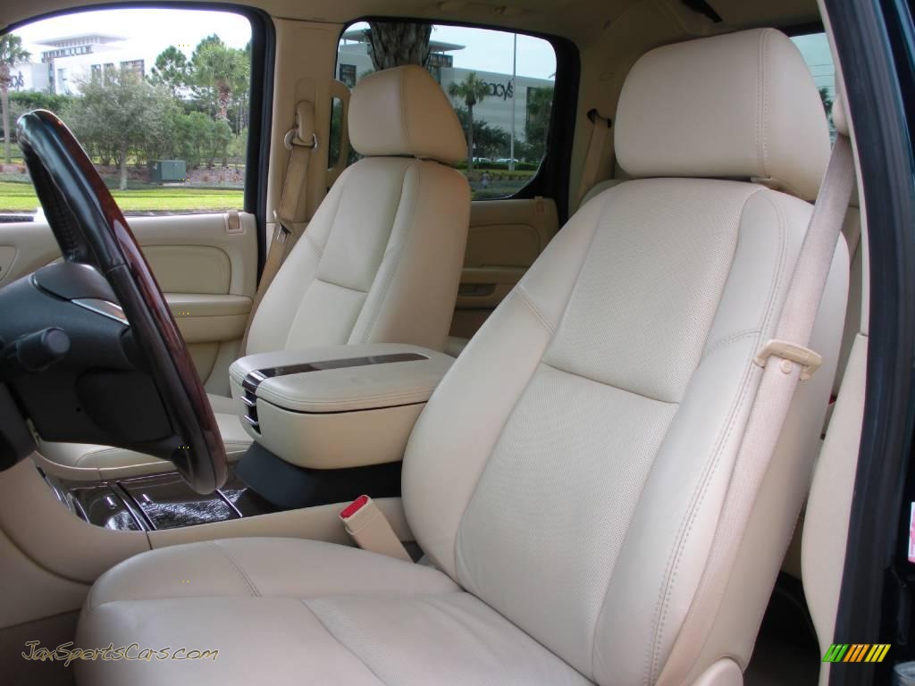 2007 Escalade EXT AWD - Blue Chip / Cocoa/Light Cashmere photo #12