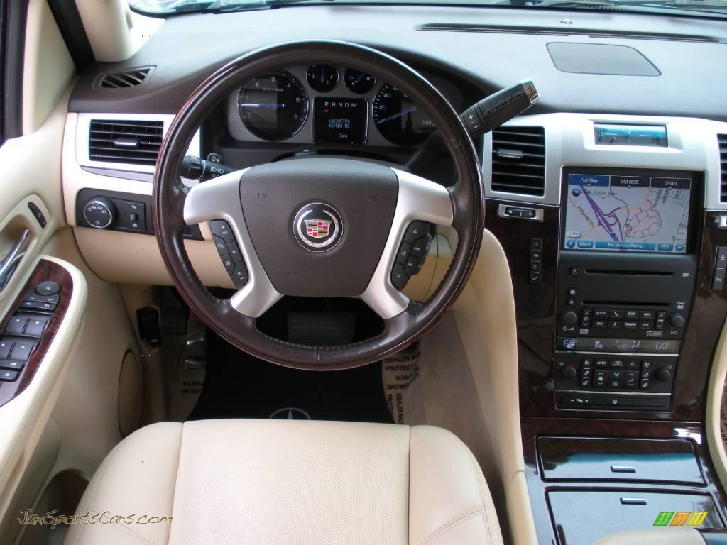 2007 Escalade EXT AWD - Blue Chip / Cocoa/Light Cashmere photo #18