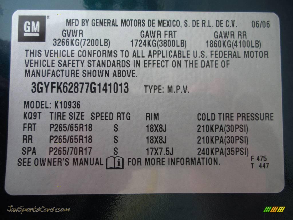 2007 Escalade EXT AWD - Blue Chip / Cocoa/Light Cashmere photo #26
