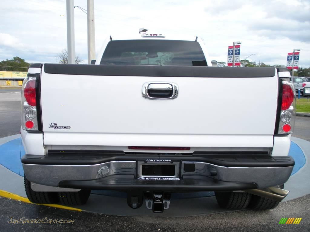 2006 Silverado 3500 LT Crew Cab 4x4 - Summit White / Tan photo #4