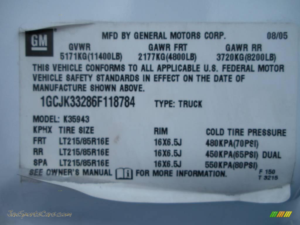 2006 Silverado 3500 LT Crew Cab 4x4 - Summit White / Tan photo #33