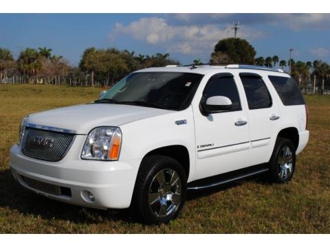 Summit White 2007 GMC Yukon Denali AWD Summit White 2007 GMC Yukon Denali AWD