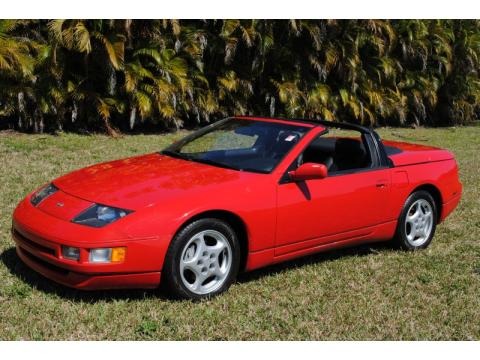 Ultra Red 1995 Nissan 300ZX Convertible