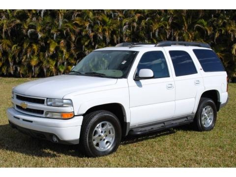 Summit White 2006 Chevrolet Tahoe Z71 4x4 Summit White 2006 Chevrolet Tahoe Z71 4x4
