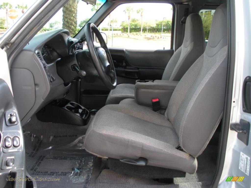 2002 Ranger XLT SuperCab 4x4 - Silver Frost Metallic / Dark Graphite photo #12