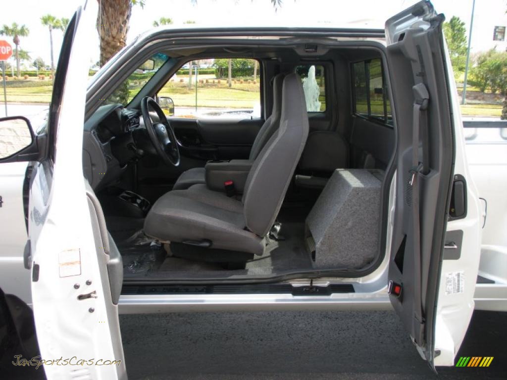 2002 Ranger XLT SuperCab 4x4 - Silver Frost Metallic / Dark Graphite photo #13