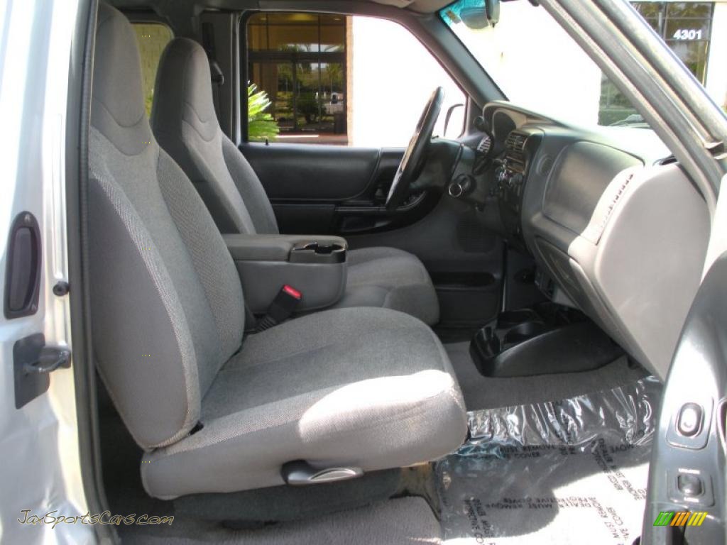 2002 Ranger XLT SuperCab 4x4 - Silver Frost Metallic / Dark Graphite photo #15