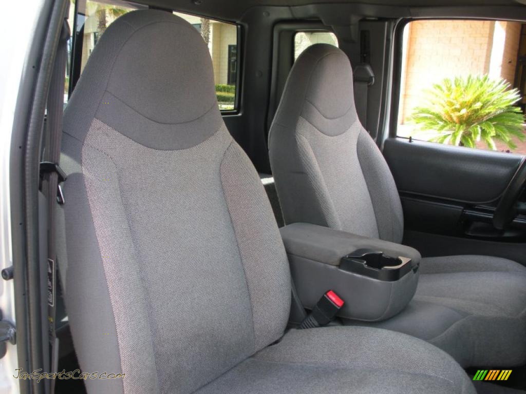 2002 Ranger XLT SuperCab 4x4 - Silver Frost Metallic / Dark Graphite photo #16