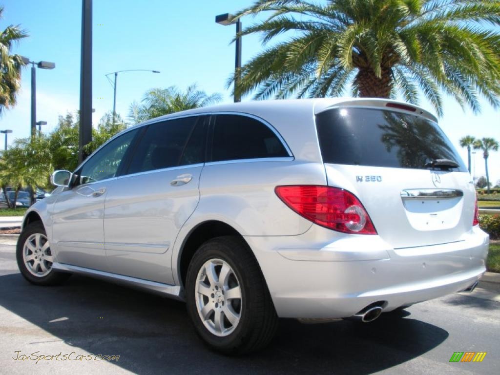 2007 R 350 4Matic - Iridium Silver Metallic / Black photo #8