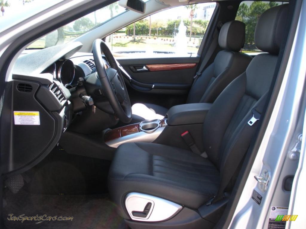 2007 R 350 4Matic - Iridium Silver Metallic / Black photo #12
