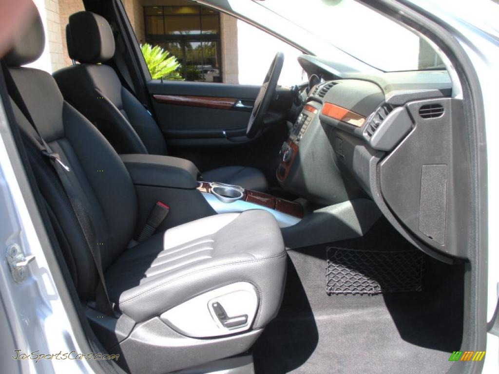 2007 R 350 4Matic - Iridium Silver Metallic / Black photo #17