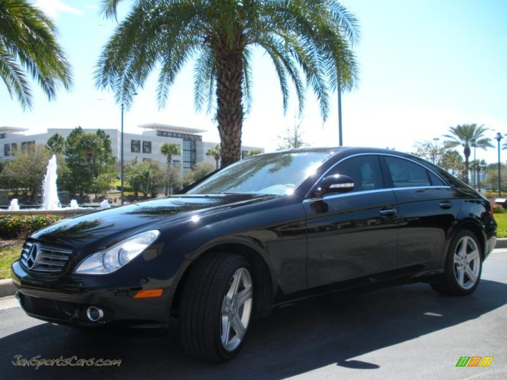 2007 CLS 550 - Black / Cashmere photo #2