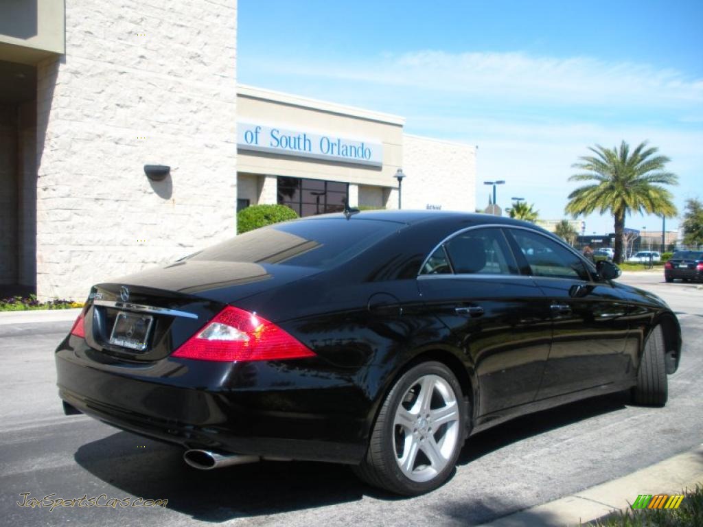 2007 CLS 550 - Black / Cashmere photo #6
