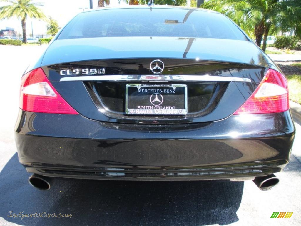 2007 CLS 550 - Black / Cashmere photo #7