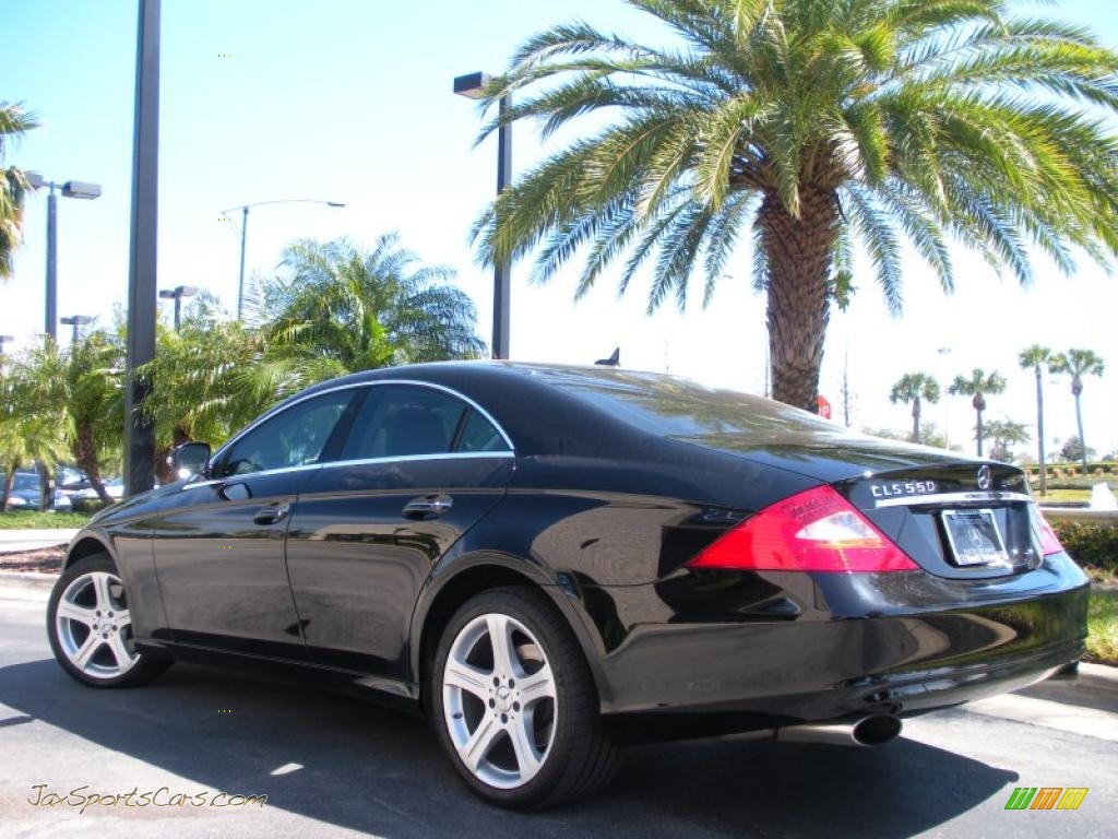 2007 CLS 550 - Black / Cashmere photo #8