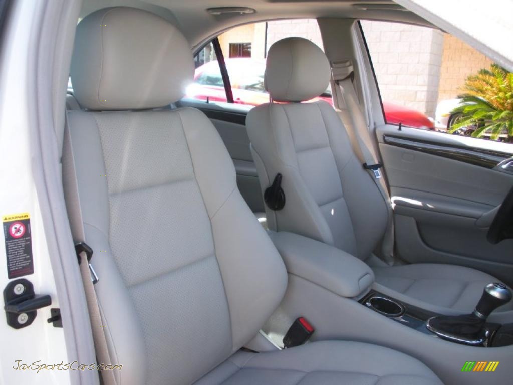 2007 C 230 Sport - Arctic White / Ash photo #17
