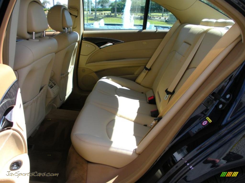2007 E 350 Sedan - Capri Blue Metallic / Cashmere photo #13