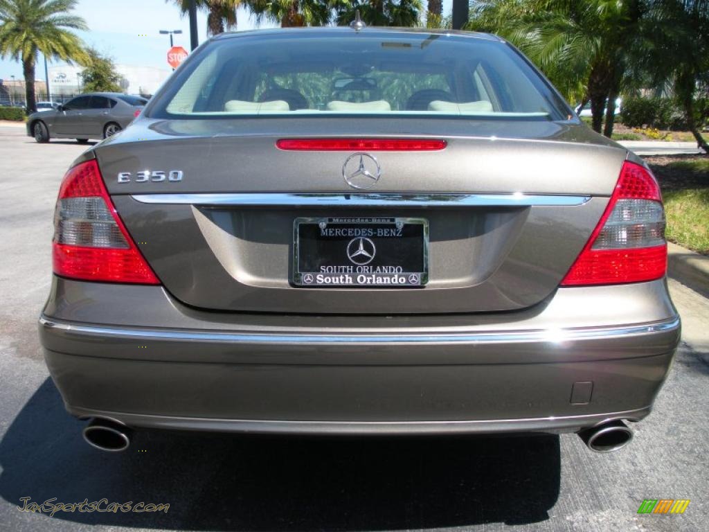 2008 E 350 Sedan - Indium Grey Metallic / Cashmere photo #7