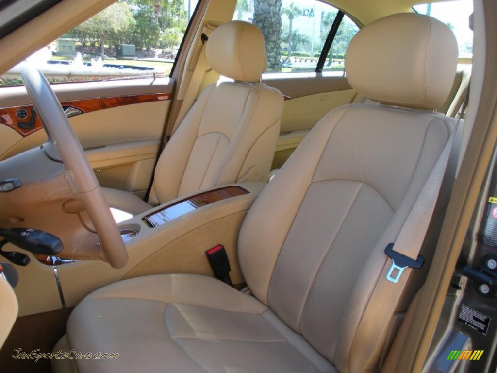 2008 E 350 Sedan - Indium Grey Metallic / Cashmere photo #12