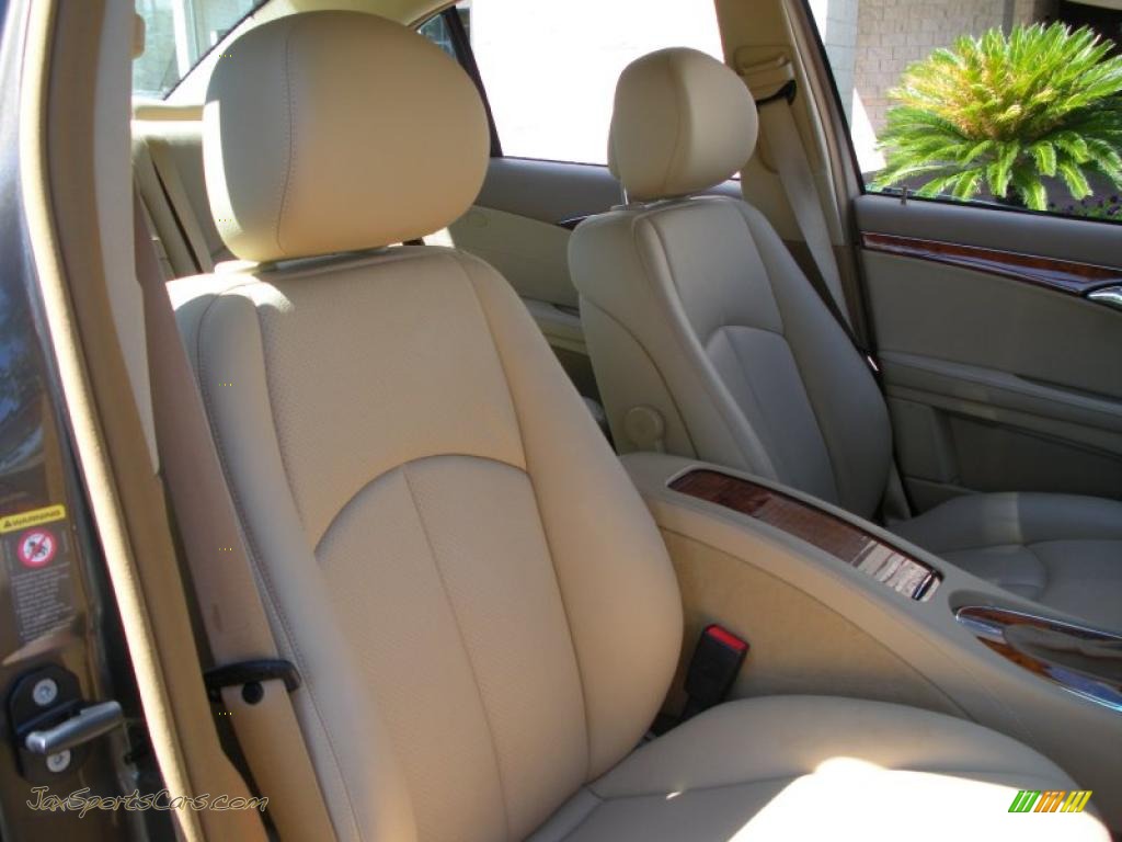 2008 E 350 Sedan - Indium Grey Metallic / Cashmere photo #16