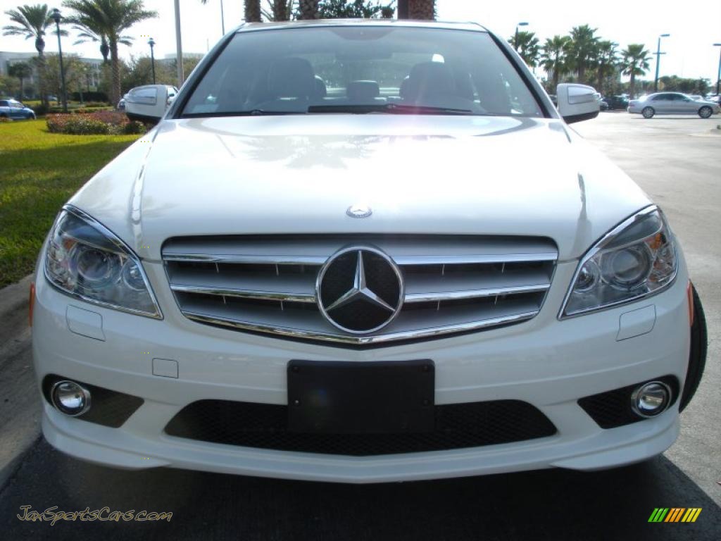 2008 C 350 Sport - Arctic White / Grey/Black photo #3