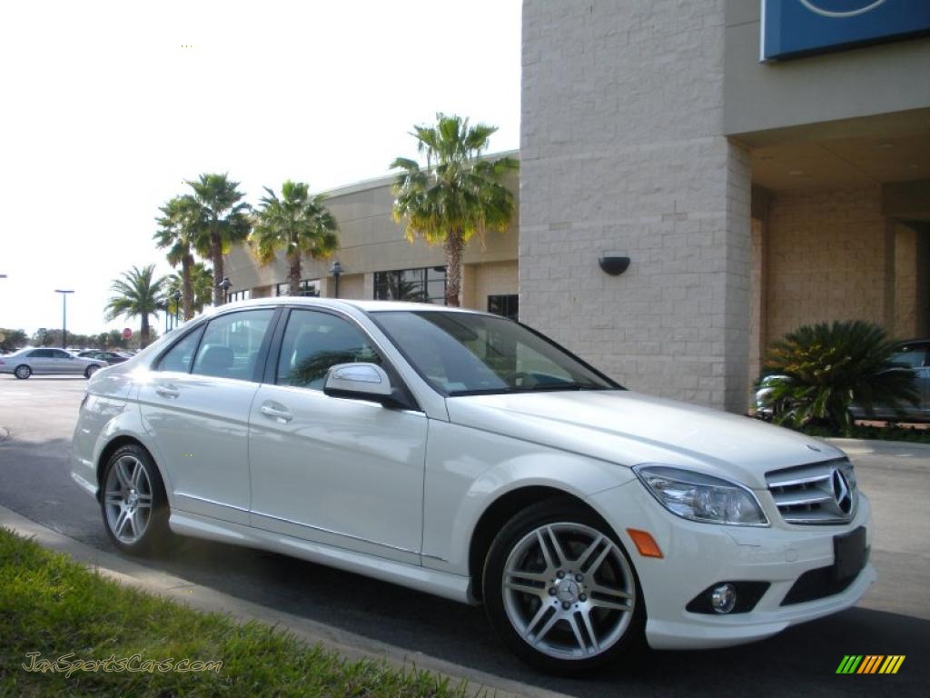 2008 C 350 Sport - Arctic White / Grey/Black photo #4