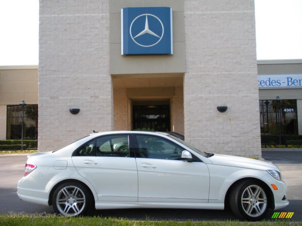 2008 C 350 Sport - Arctic White / Grey/Black photo #5
