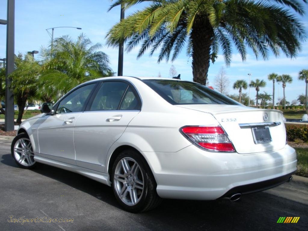 2008 C 350 Sport - Arctic White / Grey/Black photo #8