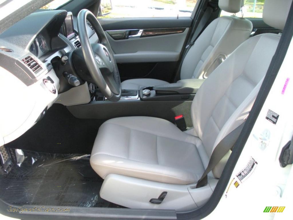 2008 C 350 Sport - Arctic White / Grey/Black photo #11